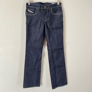 Diesel Ronhoir Low Rise Bootcut Jeans W28 Dark Wash Y2K Denim